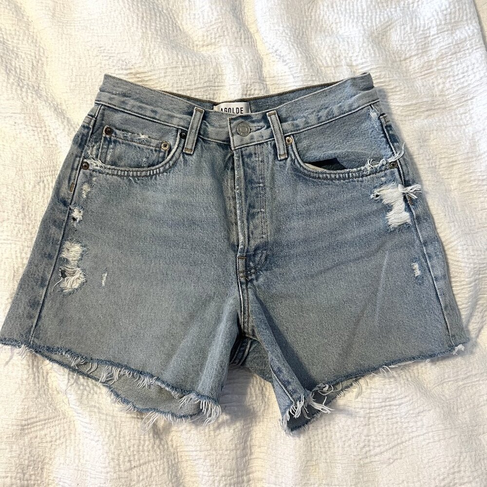 AGOLDE Denim Parker Shorts